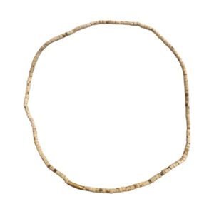 1 Round Pure Tulsi Kanthi Mala | Wooden Neck Chain for Meditation, Hare Krishna Devotees, Japa, Puja & Daily Spiritual Wear (Brown, Small Beads, Pack of 2